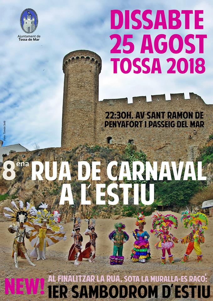 carnaval tossa de mar 2018